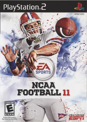 NCAA Football 11 box cover front